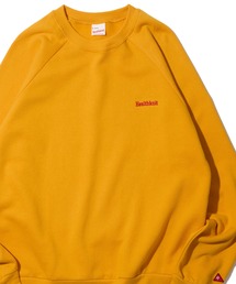 【Healthknit】Classic Sweat Crew L/S w/Logo Enmbroidery / クルーネックスウェット