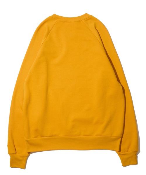 ユーモレスク イエロー GS0201 コットン crewneck knit 表示なし STONE ISLAND（ストーンアイランド）ハイゲージコットンソリッドクルー
