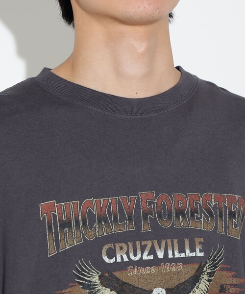 BEAMS HEART（ビームスハート）の「ワイルド プリント ロングスリーブ Tシャツ（Tシャツ/カットソー・メンズ・チャコールグレー/ブラック系その他4・SMALL/MEDIUM/LARGE）」の19枚目の写真