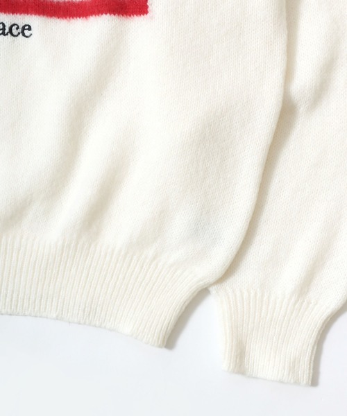 セール】星条旗フラッグ・ユニオンジャック国旗 ジャガード編みニット