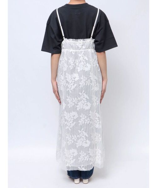 Ungrid（アングリッド）の「レースキャミワンピース（ワンピース・レディース・ブラック/オフホワイト・FREE）」の20枚目の写真