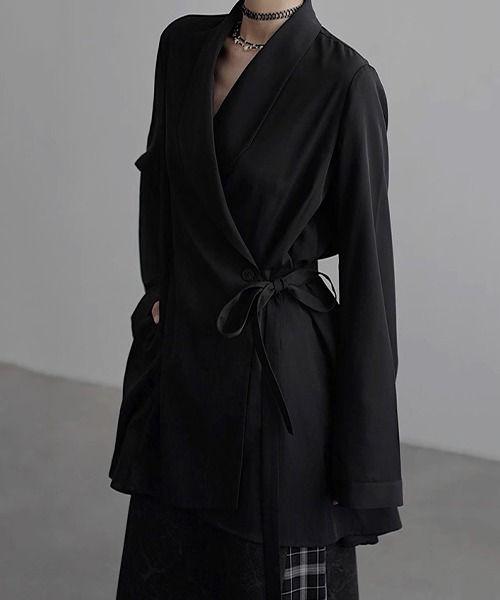 【セール】【CHENTAITAI】オーバーサイズ テーラーワンピ CTW24a004（ワンピース）｜chuclla（チュクラ）