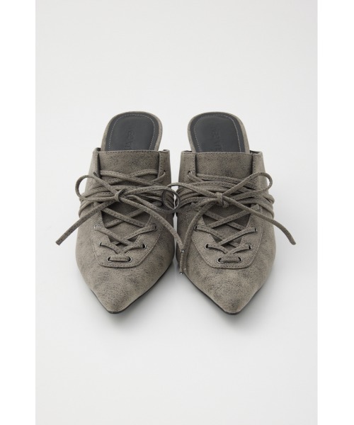 LAGUA GEM（ラグアジェム）の「LACEUP MULE（パンプス）」 - WEAR