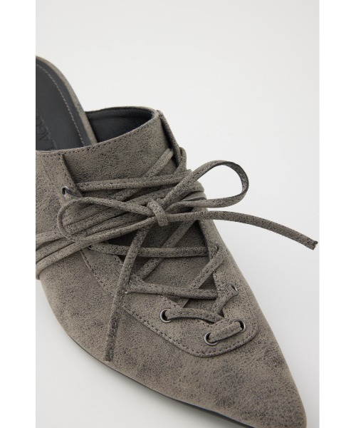 LAGUA GEM（ラグアジェム）の「LACEUP MULE（パンプス）」 - WEAR