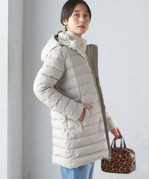 Pyrenex（ピレネックス）の「【SHIPS別注】PYRENEX: SPOUTNIC LONG SOFT（ダウンジャケット/コート・レディース・ベージュ/ブラック・36/38/40）」の13枚目の写真