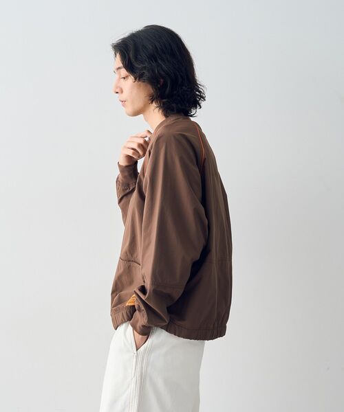 CRAFT STANDARD BOUTIQUE(クラフトスタンダードブティック)の「【ユニセックス】URANIWA CAMPERS/ マイティープルオーバー(Tシャツ/カットソー・レディース・ライトグレー/ブラック/カーキ/ライトブラウン・M/L/XL)」の5枚目の写真