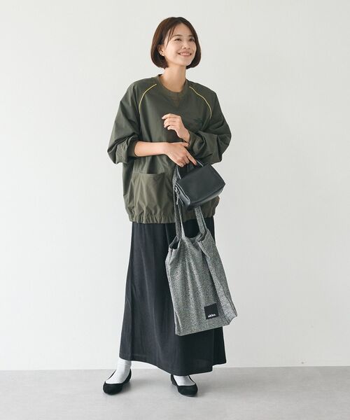 CRAFT STANDARD BOUTIQUE(クラフトスタンダードブティック)の「【ユニセックス】URANIWA CAMPERS/ マイティープルオーバー(Tシャツ/カットソー・レディース・ライトグレー/ブラック/カーキ/ライトブラウン・M/L/XL)」の13枚目の写真