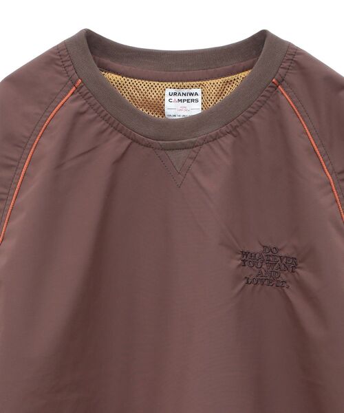 CRAFT STANDARD BOUTIQUE(クラフトスタンダードブティック)の「【ユニセックス】URANIWA CAMPERS/ マイティープルオーバー(Tシャツ/カットソー・レディース・ライトグレー/ブラック/カーキ/ライトブラウン・M/L/XL)」の18枚目の写真