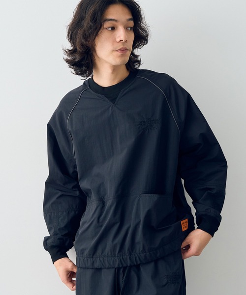 CRAFT STANDARD BOUTIQUE(クラフトスタンダードブティック)の「【ユニセックス】URANIWA CAMPERS/ マイティープルオーバー(Tシャツ/カットソー・レディース・ライトグレー/ブラック/カーキ/ライトブラウン・M/L/XL)」の2枚目の写真