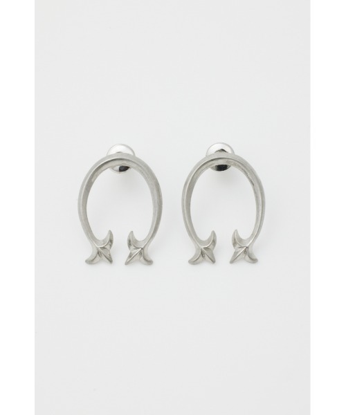 LAGUA GEM（ラグアジェム）の「FLOW CROSS ピアス（ピアス（両耳用）・レディース・ゴールド/シルバー・FREE）」の2枚目の写真