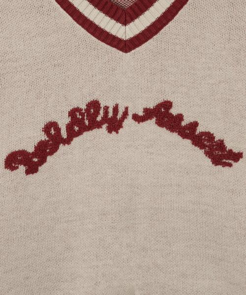 WEGO（ウィゴー）の「WEGO/ラインチルデンニットプルオーバー（ニット/セーター・メンズ・ダークグリーン/オフホワイト・MEDIUM/LARGE）」の14枚目の写真