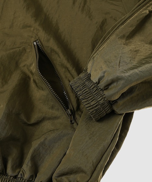 HED MAYNER（ヘドメイナー）の「FULL ZIP SWAT HOODIE（ブルゾン・メンズ・グリーン・S）」の6枚目の写真