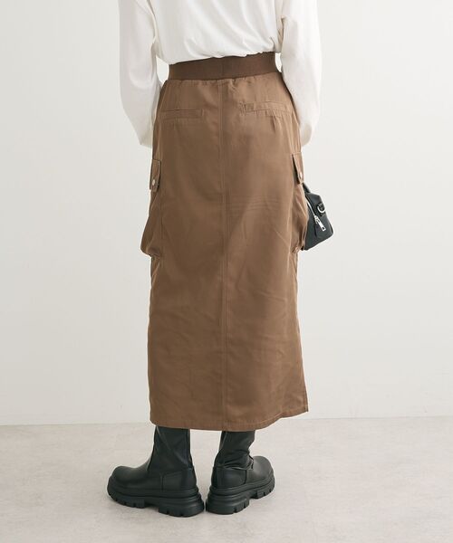 Sugar spoon（シュガースプーン）の「・SUGAR　SPOON　ミリタリーIラインスカート（スカート・レディース・ブラック/カーキ/ボルドー/ブラウン・FREE）」の10枚目の写真