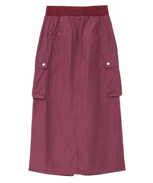 Sugar spoon（シュガースプーン）の「・SUGAR　SPOON　ミリタリーIラインスカート（スカート・レディース・ブラック/カーキ/ボルドー/ブラウン・FREE）」の19枚目の写真