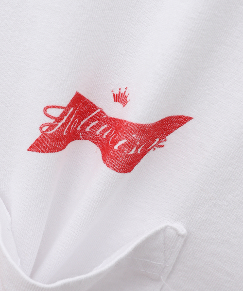 HOLIDAY(ホリデイ)の「【HOLIDAY / ホリデー】HOLIWEISER TEE(Tシャツ/カットソー・メンズ・ホワイト/ブラック・SMALL/MEDIUM/LARGE)」の6枚目の写真