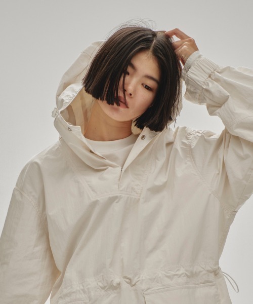 TODAYFUL Nylon Anorak Parka チャコールグレー36 TODAYFUL（トゥデイフル）の「Nylon Anorak Parka（ナイロン
