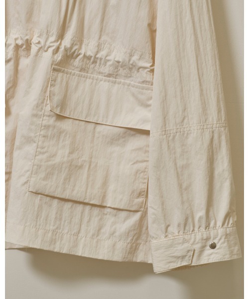 TODAYFUL（トゥデイフル）の「Nylon Anorak Parka（ナイロンジャケット・レディース・キナリ/チャコールグレー・36inch/38inch）」の19枚目の写真