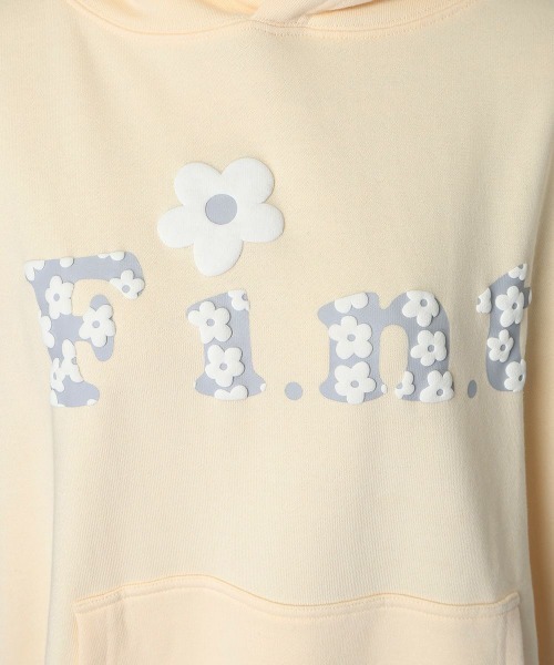 F i.n.t（フィント）の「フラワーFi.n.t発泡プリントパーカー/fint（パーカー・レディース・グリーン/アイボリー・FREE）」の11枚目の写真