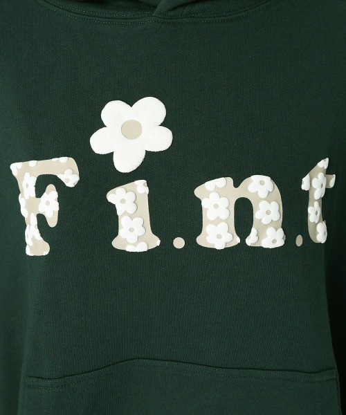 F i.n.t（フィント）の「フラワーFi.n.t発泡プリントパーカー/fint（パーカー・レディース・グリーン/アイボリー・FREE）」の12枚目の写真