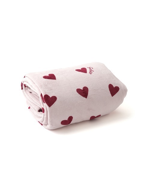 gelato pique Sleep（ジェラートピケスリープ）の「【Sleep】ハート柄 掛けカバー（シングル）（寝具・レディース・ピンク/ピンクベージュ・SMALL）」の9枚目の写真