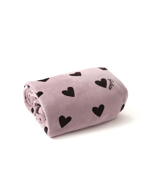 gelato pique Sleep（ジェラートピケスリープ）の「【Sleep】ハート柄 掛けカバー（シングル）（寝具・レディース・ピンク/ピンクベージュ・SMALL）」の10枚目の写真