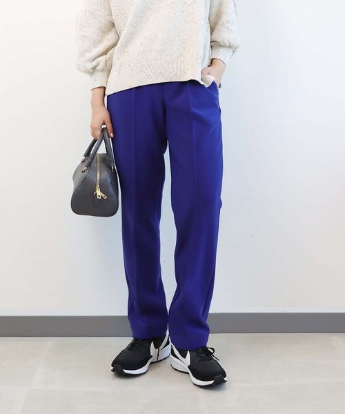 Jines(ジネス)の「ピンタックテーパードパンツ(その他パンツ・レディース・ベージュ/ホワイト/ブラック・38)」の7枚目の写真