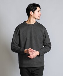 BEAUTY&YOUTH UNITED ARROWS | 【WEB限定 WARDROBE SMART】ダンボールニット クルーネック スウェット/セットアップ対応(スウェット)