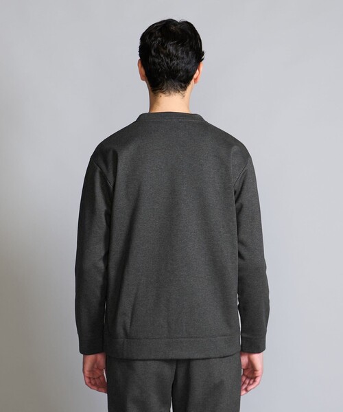 BEAUTY&YOUTH UNITED ARROWS（ビューティーアンドユースユナイテッドアローズ）の「【WEB限定 WARDROBE SMART】ダンボールニット クルーネック スウェット/セットアップ対応（スウェット・メンズ・ブラック/ダークグレー・S/M/L/XL）」の16枚目の写真