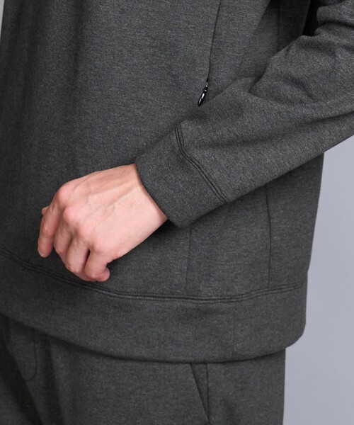 BEAUTY&YOUTH UNITED ARROWS（ビューティーアンドユースユナイテッドアローズ）の「【WEB限定 WARDROBE SMART】ダンボールニット クルーネック スウェット/セットアップ対応（スウェット・メンズ・ブラック/ダークグレー・S/M/L/XL）」の17枚目の写真