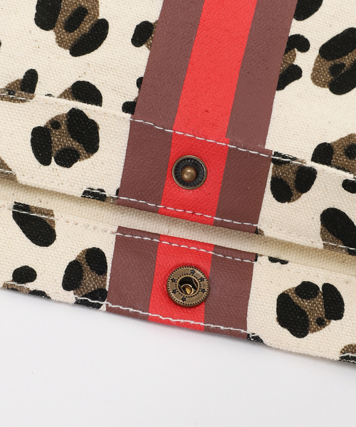 Noble（ノーブル）の「《WEB限定追加》N.Jam オリジナルキャンバススモールバッグ3(ゼブラ・レオパード)（トートバッグ・レディース・ベージュ/ブラック・FREE）」の18枚目の写真