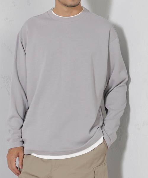 FOUND GOOD(ファウンドグッド)の「クッションレイヤードロンT(Tシャツ/カットソー・メンズ・ブラック/グレー系/ベージュ・S/M/L/XL)」の8枚目の写真