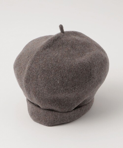 Steven Alan（スティーブンアラン）の「＜Kopka＞ROLL UP BERET/ベレー（ハンチング/ベレー帽・レディース・モカ/ダークグレー/ダークブラウン/ブラック・FREE）」の4枚目の写真
