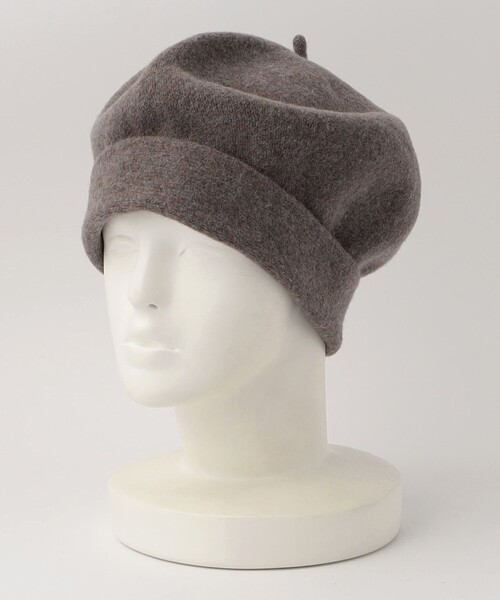 Steven Alan（スティーブンアラン）の「＜Kopka＞ROLL UP BERET/ベレー（ハンチング/ベレー帽・レディース・モカ/ダークグレー/ダークブラウン/ブラック・FREE）」の16枚目の写真