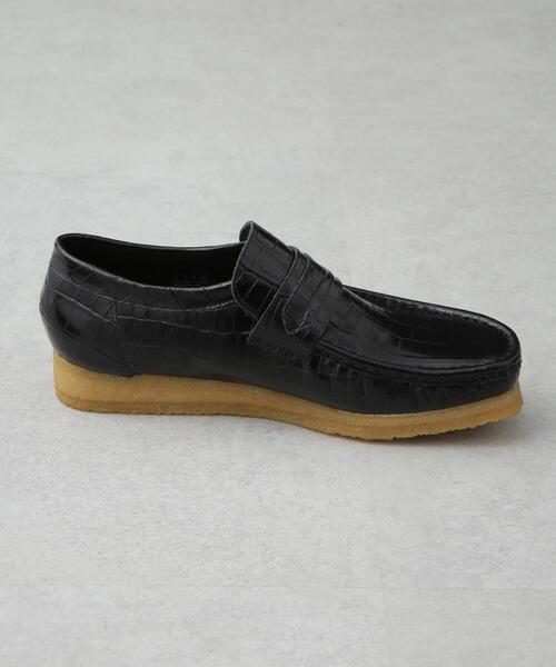 Clarks（クラークス）の「clarks/Wallabee Loafer（ローファー・メンズ・ブラック・6.5/7/8）」の3枚目の写真