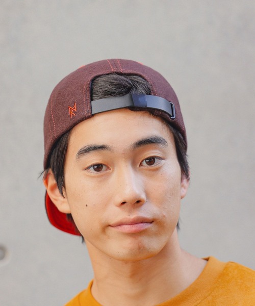 niko and...（ニコアンド）の「バイカラーウールソフトキャップ（キャップ・メンズ・ブラウン/ベージュ/ブラック・FREE）」の7枚目の写真