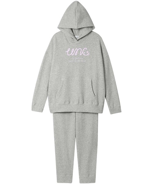 ちょっとかっこいい女の子」の杢裏毛フーディーパジャマ（ルームウェア