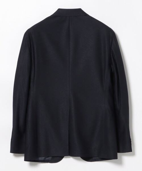 【ストレッチ XL】ビームスハート ニット　テーラードジャケット　アンコン　紺 BEAMS HEART（ビームス ハート）ストレッチ デニム 2ボタン