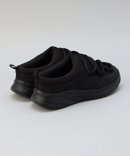 coen（コーエン）の「【C.Mt】撥水キルトモックシューズ（メンズ）（スリッポン・メンズ・ブラック/オフホワイト・S/M/L）」の5枚目の写真