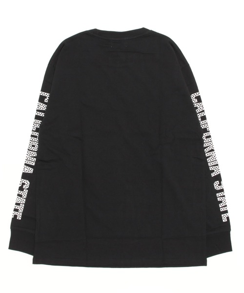 ARCHIVER(アーカイバ)の「【Bl】天竺プリント長袖T(Tシャツ/カットソー・メンズ・グレー/ホワイト/ブラック・LARGE/MEDIUM)」の8枚目の写真