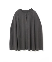 mizuiroind（ミズイロインド）の「mizuiro ind ハイゲージケープチュニックカーディガン（カーディガン/ボレロ・レディース）」