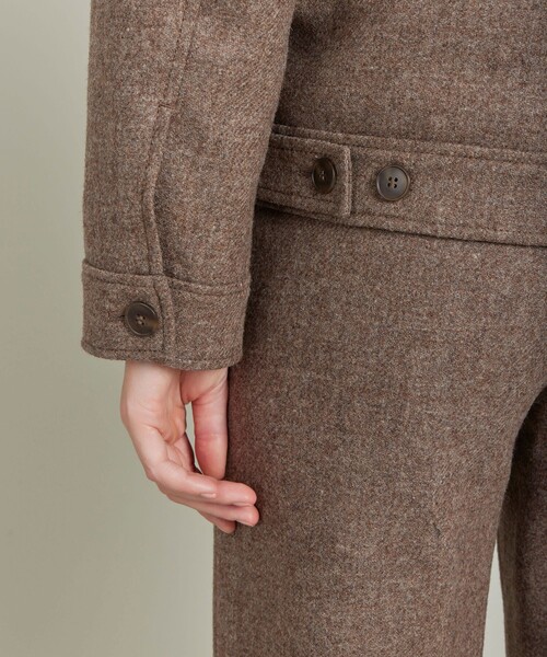 agnes b.(アニエスベー)の「【Outlet】TU59 BLOUSON ブルゾン(ブルゾン・レディース・ブラウン系その他・2/1)」の6枚目の写真