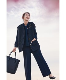 【セレモニー・フォーマル】ツイード ジレ（S～M）