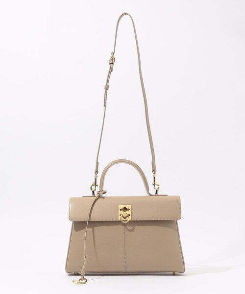 CAFUNE（カフネ）の「【別注】CAFUNE STANCE BAG（ハンドバッグ・レディース・ライトベージュ・FREE）」の13枚目の写真
