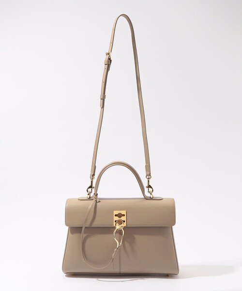CAFUNE（カフネ）の「【別注】CAFUNE STANCE BAG（ハンドバッグ・レディース・ライトベージュ・FREE）」の14枚目の写真