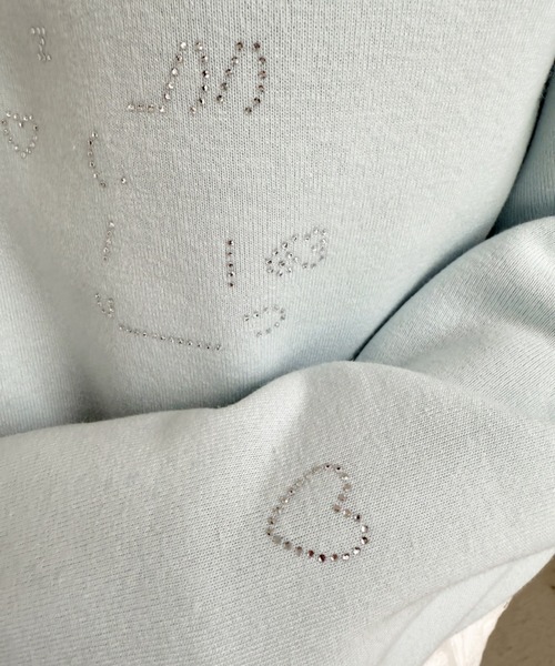 nemne store（ネンネストア）の「アソート裏起毛スウェット（スウェット・レディース・オートミール/ネイビー/イエロー/ライトブルー/アイボリー/杢グレー・SMALL/MEDIUM）」の9枚目の写真