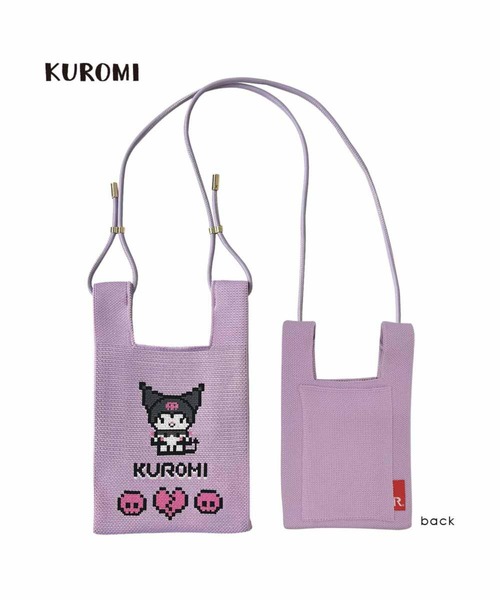 sanrio（サンリオ）の「ルートート / IP.BRニット.サンリオキャラクターズ-B（ショルダーバッグ・レディース・ピンク系その他/ブルー系その他/ホワイト系その他/ベージュ系その他/パープル系その他/ハウンドトゥース・FREE）」の11枚目の写真