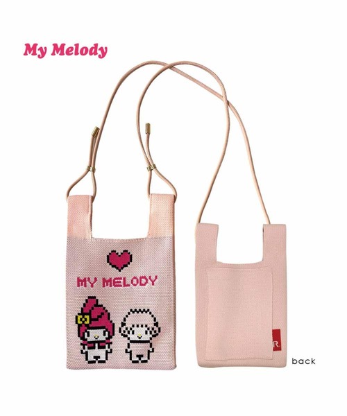 sanrio（サンリオ）の「ルートート / IP.BRニット.サンリオキャラクターズ-B（ショルダーバッグ・レディース・ピンク系その他/ブルー系その他/ホワイト系その他/ベージュ系その他/パープル系その他/ハウンドトゥース・FREE）」の20枚目の写真