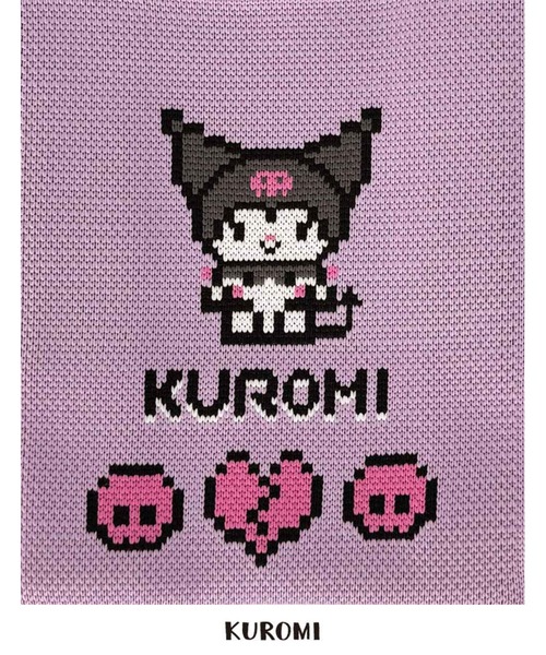 sanrio（サンリオ）の「ルートート / IP.BRニット.サンリオキャラクターズ-B（ショルダーバッグ・レディース・ピンク系その他/ブルー系その他/ホワイト系その他/ベージュ系その他/パープル系その他/ハウンドトゥース・FREE）」の14枚目の写真