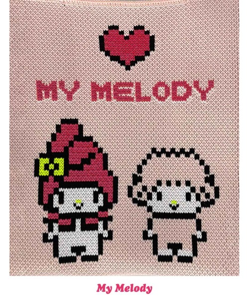 sanrio（サンリオ）の「ルートート / IP.BRニット.サンリオキャラクターズ-B（ショルダーバッグ・レディース・ピンク系その他/ブルー系その他/ホワイト系その他/ベージュ系その他/パープル系その他/ハウンドトゥース・FREE）」の15枚目の写真