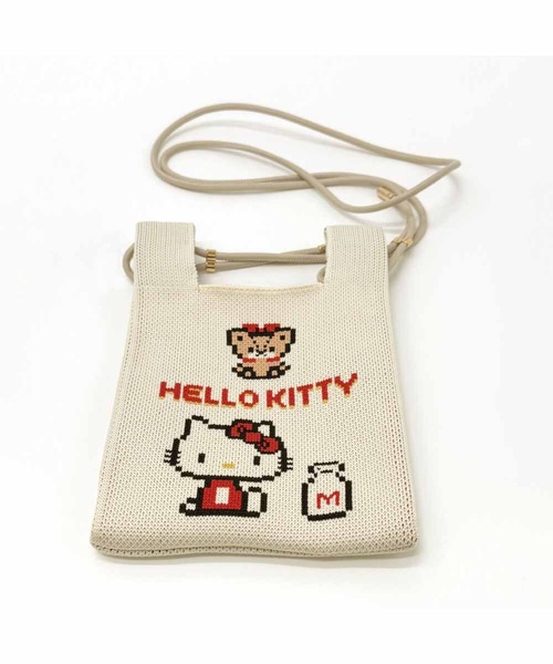 sanrio（サンリオ）の「ルートート / IP.BRニット.サンリオキャラクターズ-B（ショルダーバッグ・レディース・ピンク系その他/ブルー系その他/ホワイト系その他/ベージュ系その他/パープル系その他/ハウンドトゥース・FREE）」の16枚目の写真